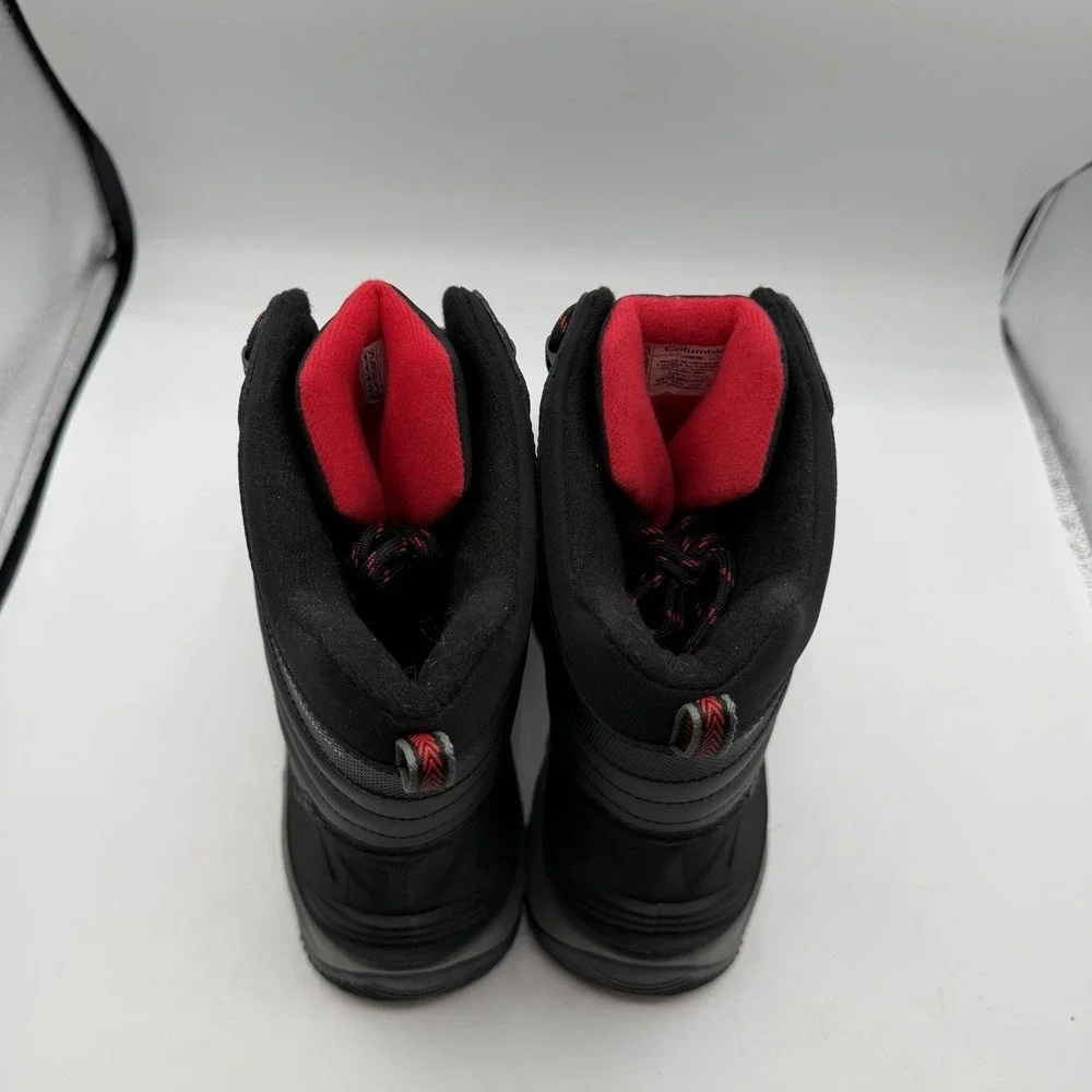 Columbia‎ Bugaboot III Boots Mens Size 13 Black/Red 200G Insulation Waterproof